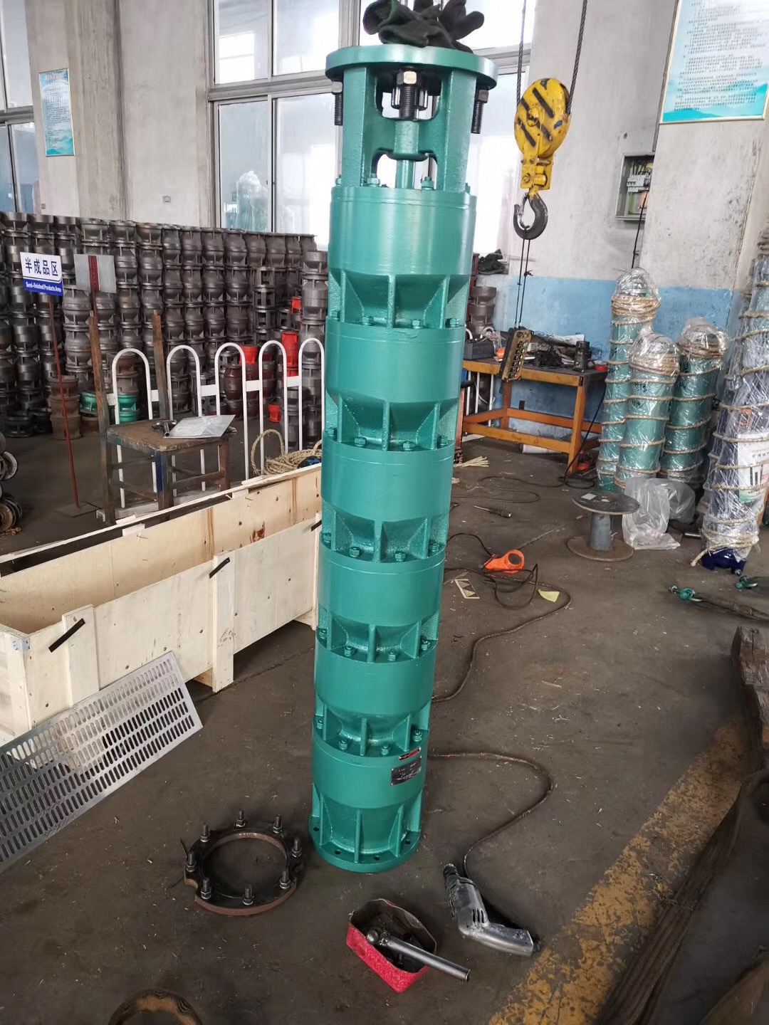 离心泵现场_南方筑友供水设备公司详情页图片1